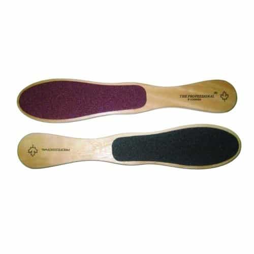 White Smoke Wooden Foot File - The Professional P I Canada WPF: