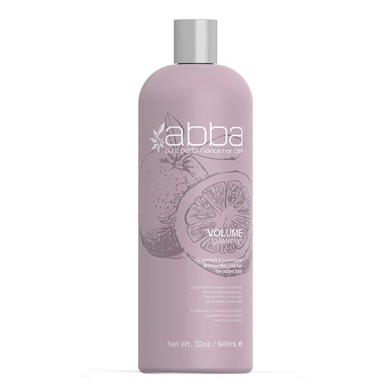 Dark Gray Abba Volume Shampoo 1L