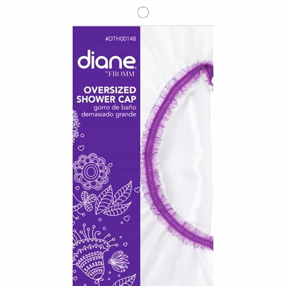 White Smoke Diane By Fromm Oversized Shower Cap