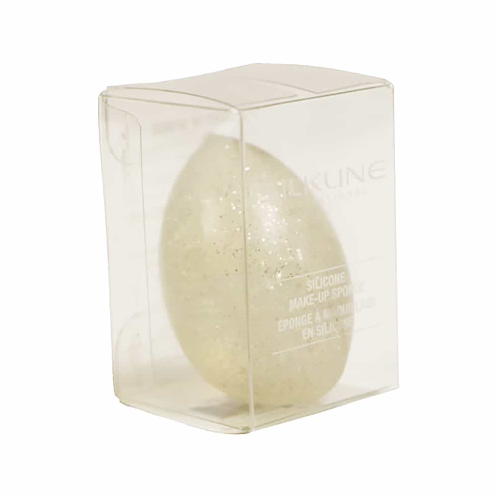 Antique White Silkline Silicone MakeUp Sponge - White SPONGESILBC