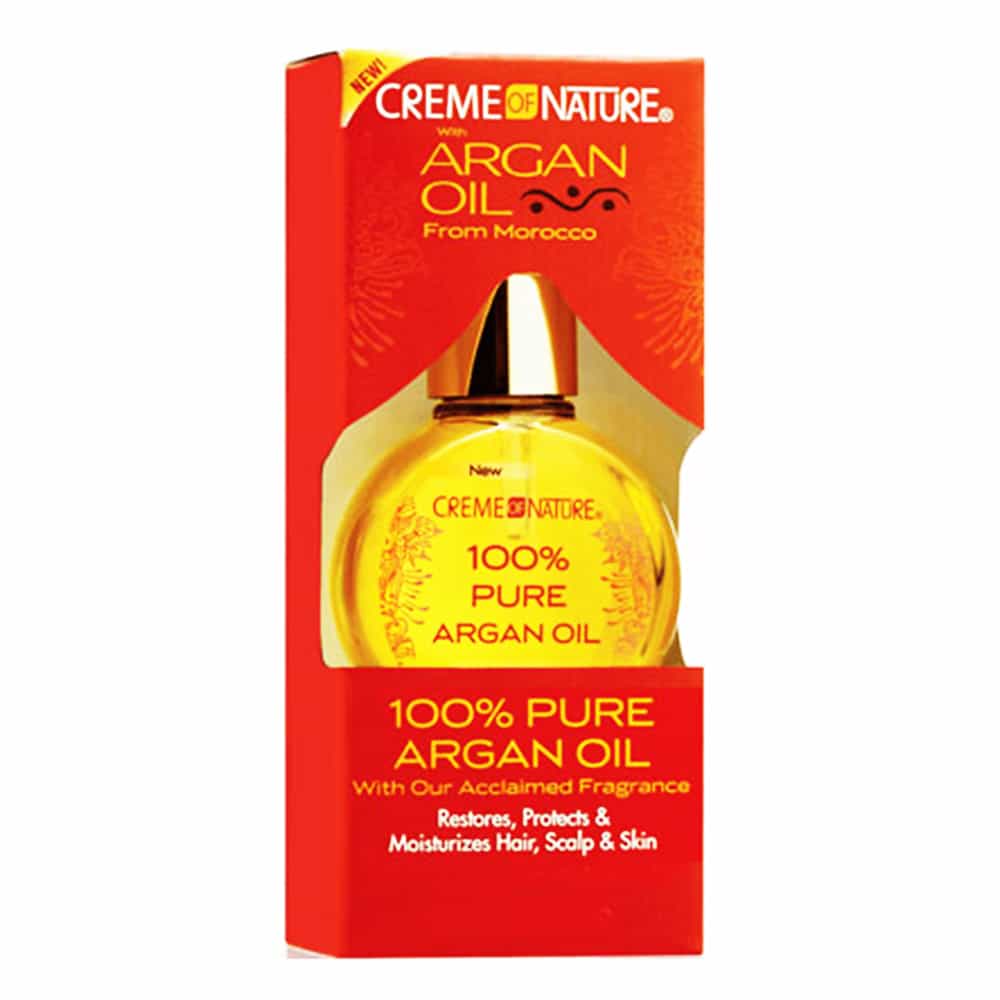Orange Red Creme Of Nature 100% Pure Argan Oil 1 fl oz / 29 ml 07051