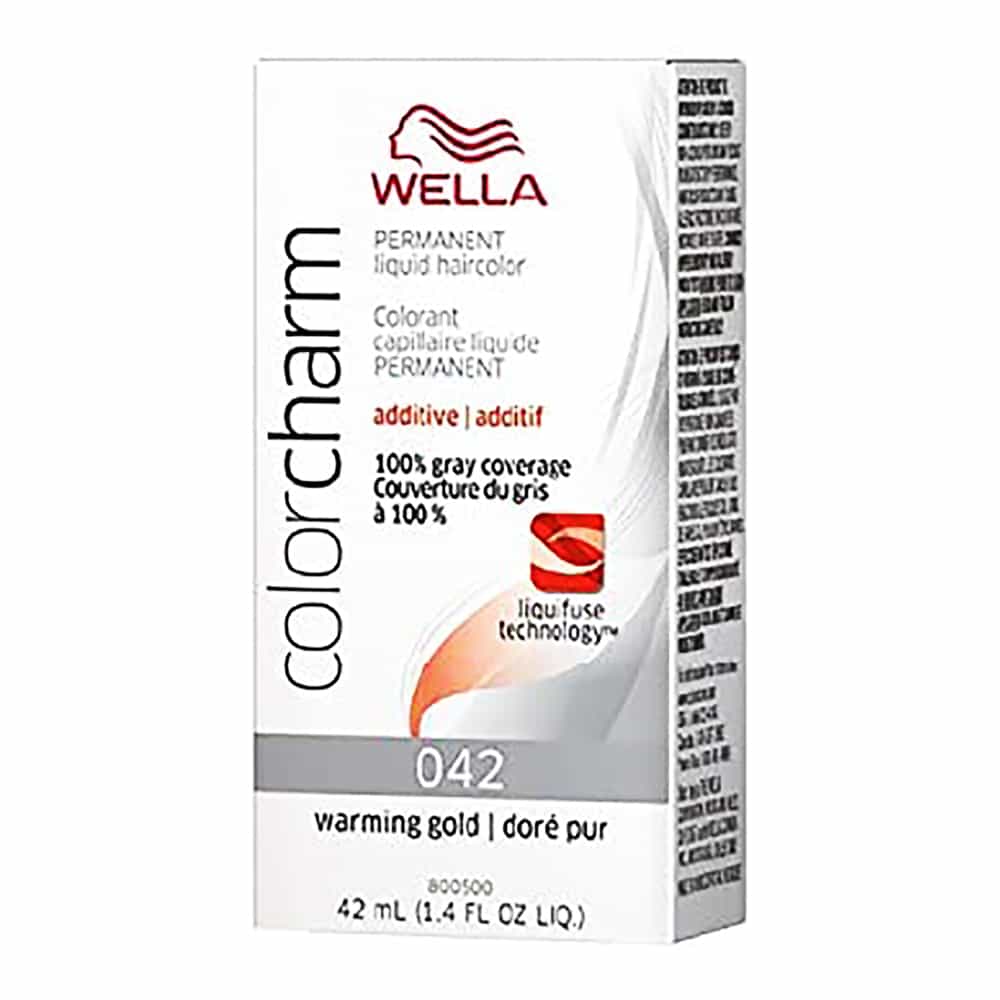 White Smoke Wella C.C. Hair Color 042 Warming Gold 1.4 oz 10639