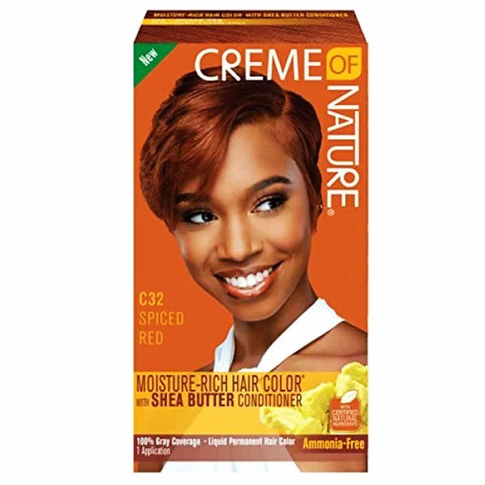 Chocolate Creme Of Nature Hair Color/Conditioner C32 Spiced Red 64032