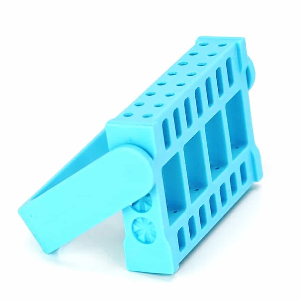 White Smoke Apres Nail Bit Holder Blue APBIT-BL 68743