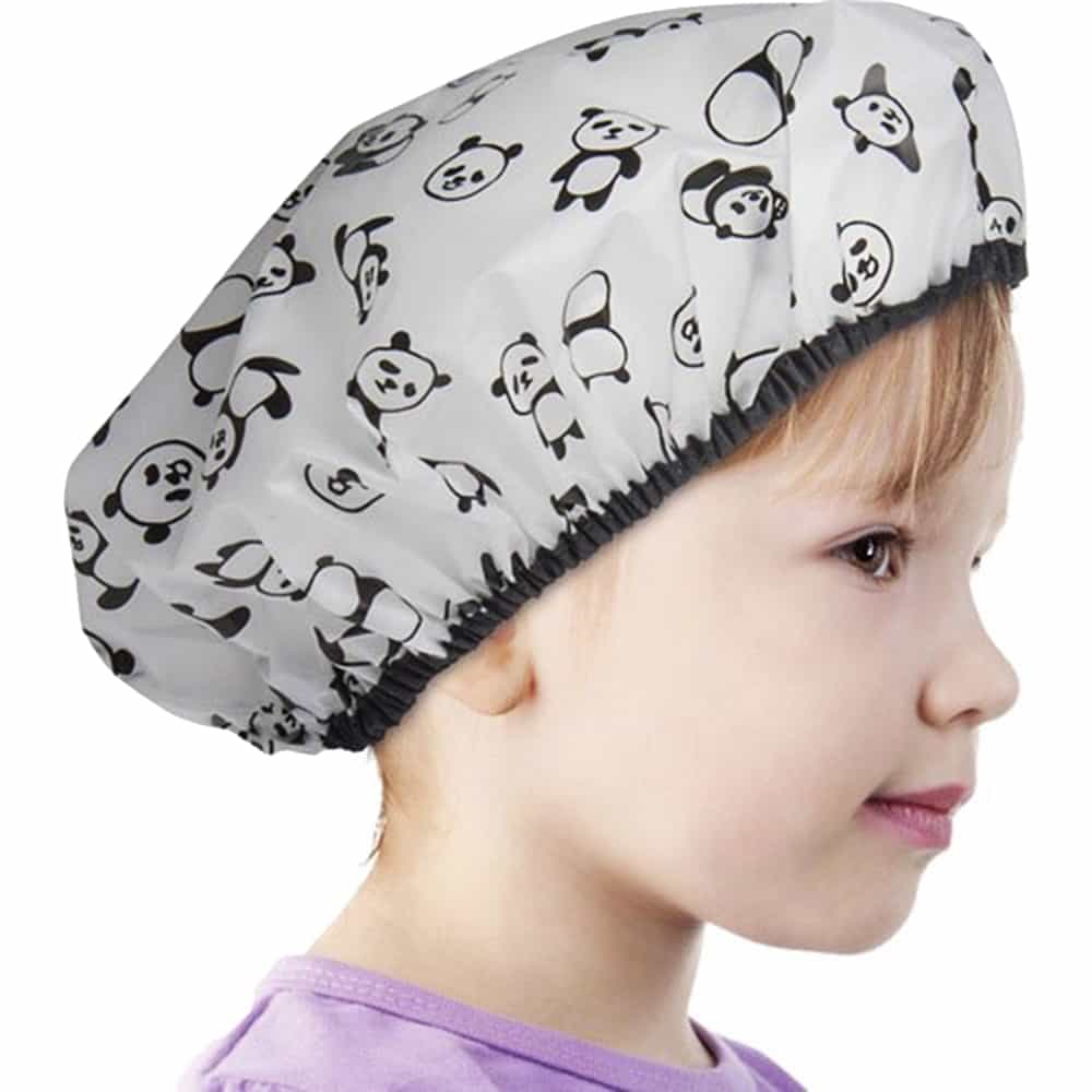 White Smoke Diane By Fromm Kids Shower Cap
