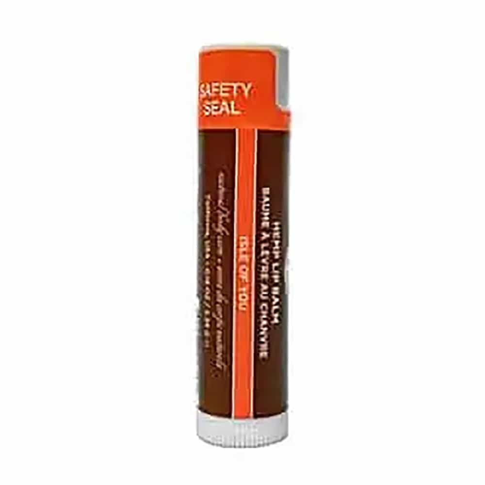 Chocolate Earthly Body Hemp Seed Lip Balm 0.19 oz Isle Of You HSL552