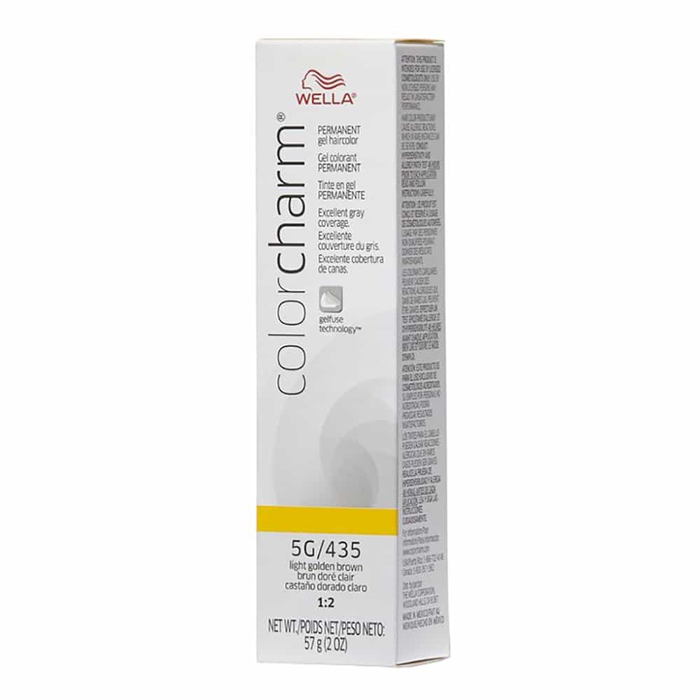 Light Gray Wella C.C. Gel Hair Color 5G/435 Light Golden Brown 2oz02904