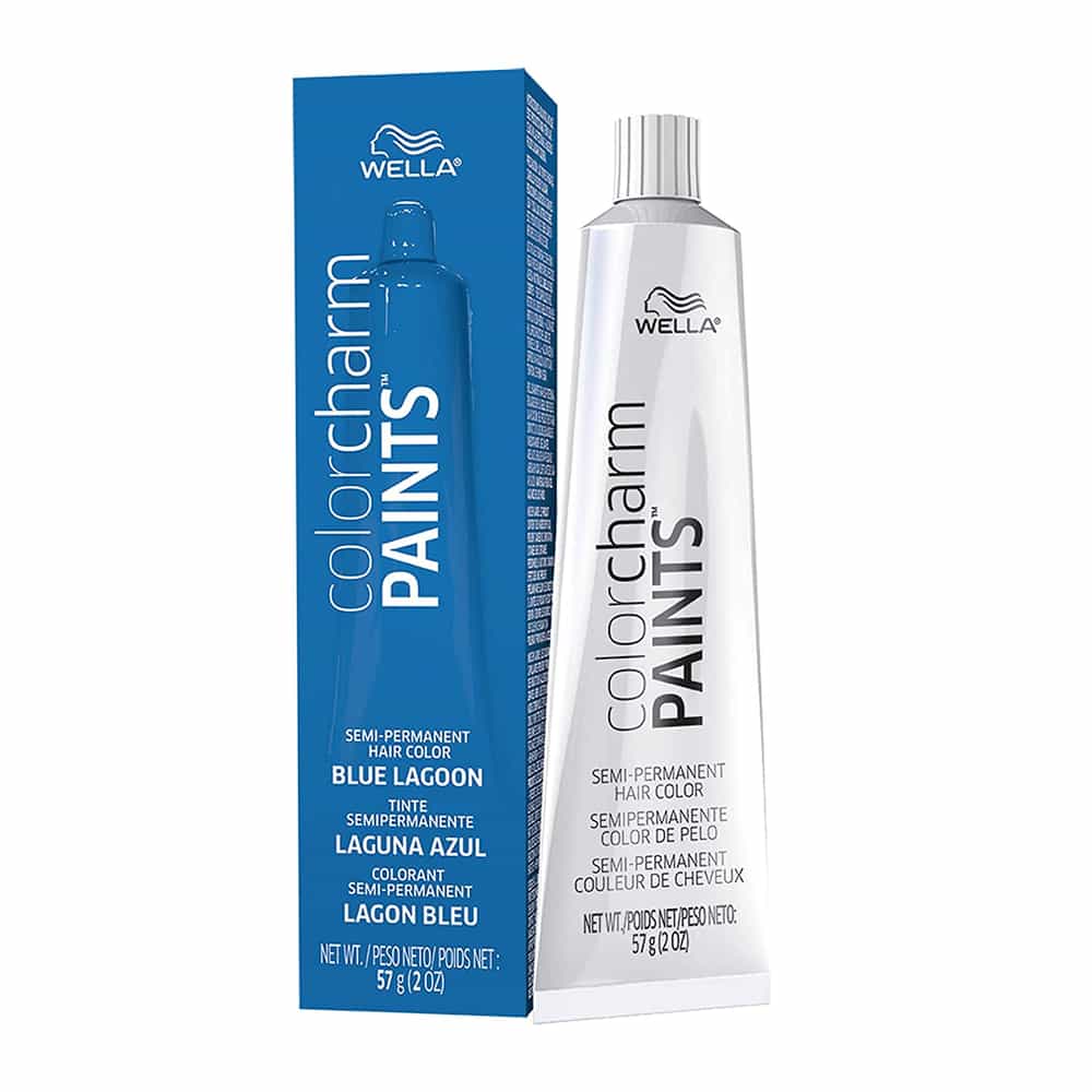 White Smoke Wella C.C. Paints Hair Color 0.2 oz Blue Lagoon 08320