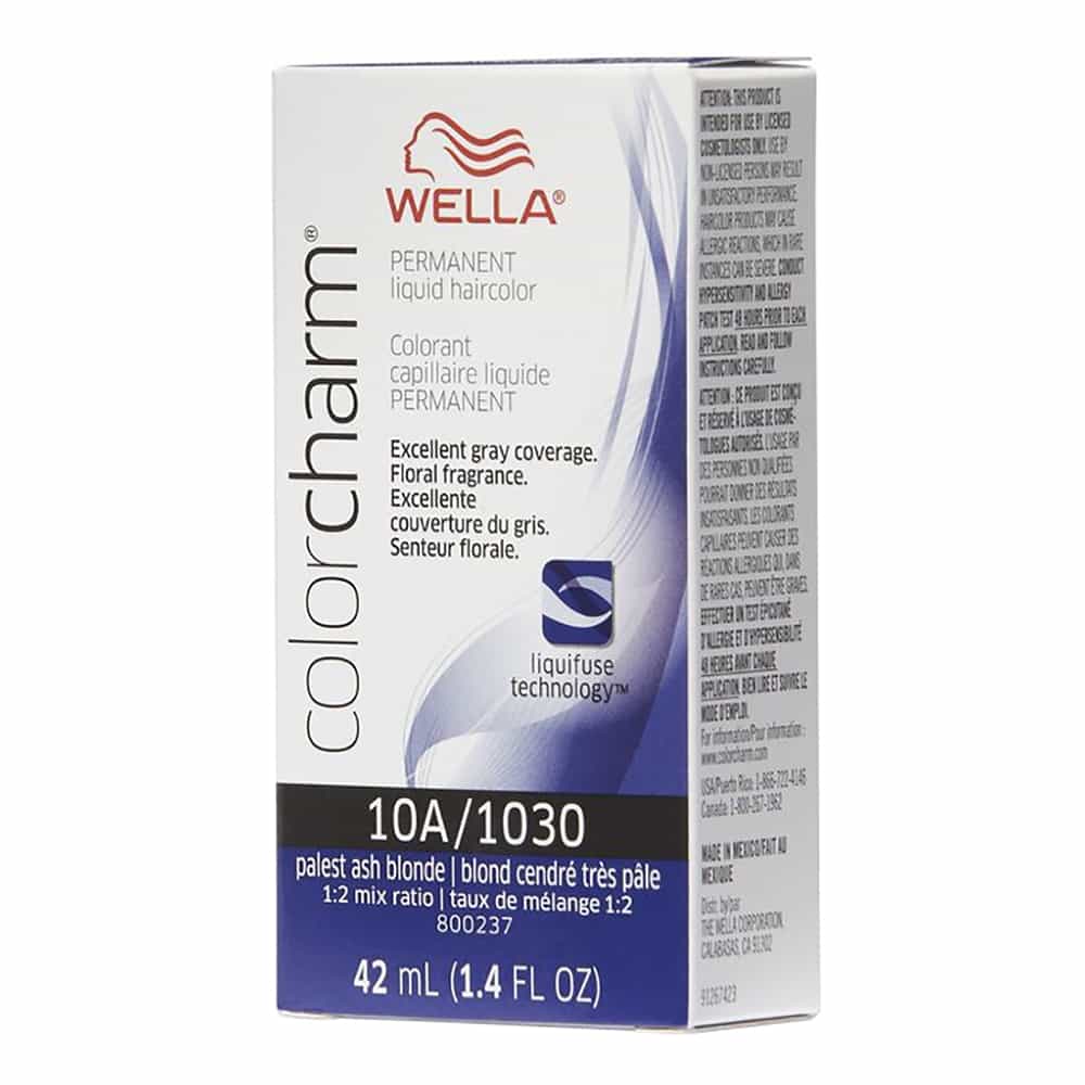 Lavender Wella C.C. Hair Color 10A/1030 Palest Ash Blonde1.4 oz 10568