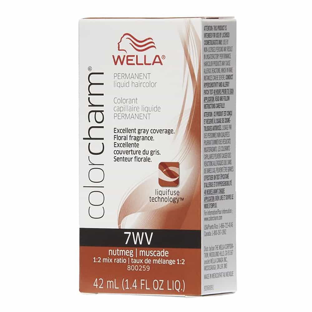 Lavender Wella C.C. Hair Color 7WV Nutmeg 1.4 oz 10613