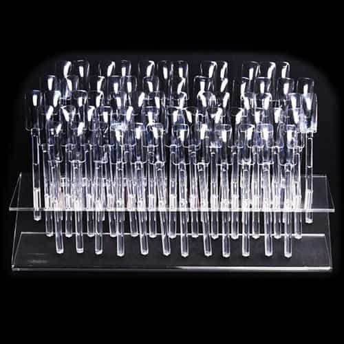 Dark Slate Gray Berkeley Desktop Color Display Rack 64 Clear Tips PD164-CL