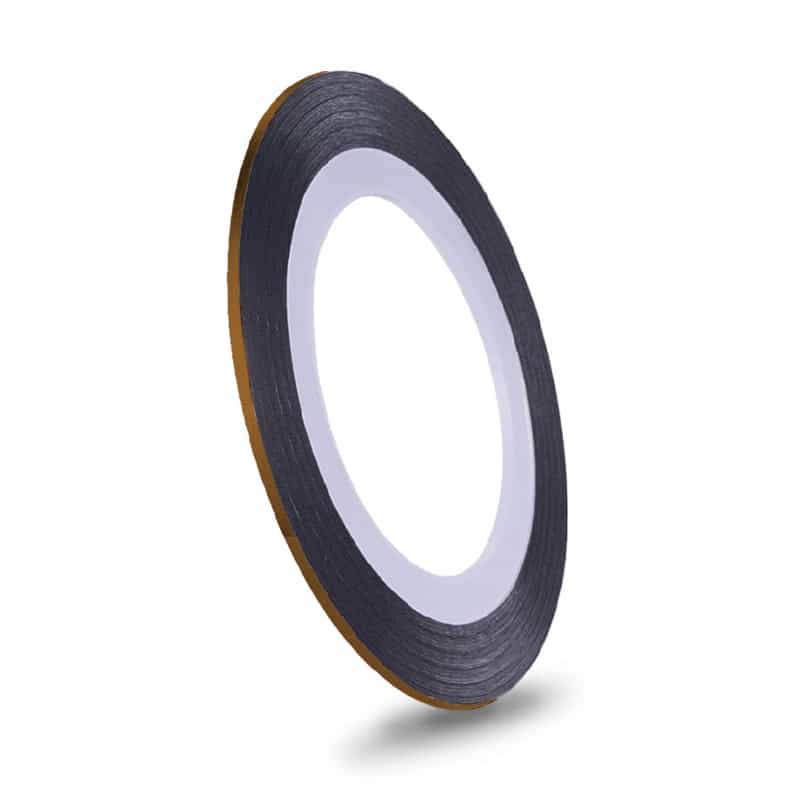 White Smoke Nail Art Striping Tape - 0.5mm - Laser Brown