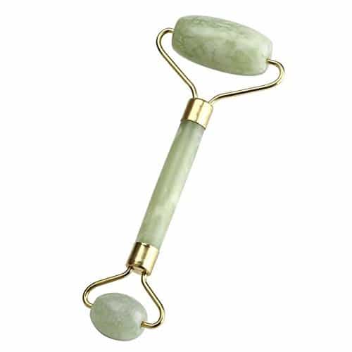 White Smoke PI Facial Massage Roller Light Green APR1