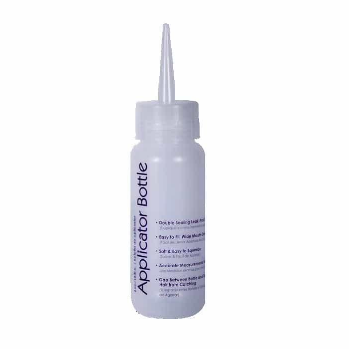 White Smoke Applicator Bottle, Straight Tip, 38MM Neck 6 oz. , 6-BST