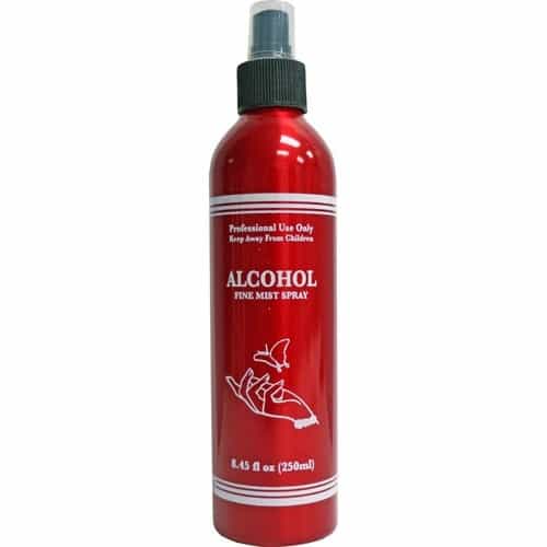 White Smoke Berkeley Alcohol Fine Mist Spray Bottle 8.5oz - Red BT552-RE