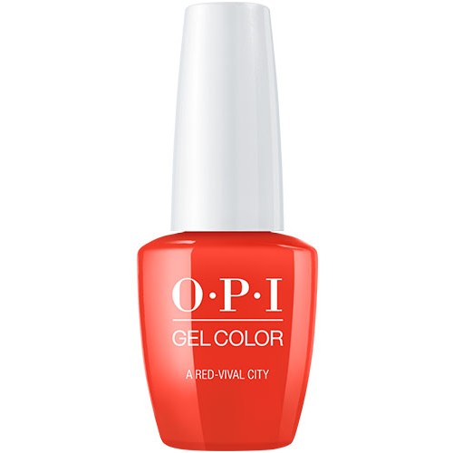 White Smoke OPI GelColor A Red-Vival City 0.5oz