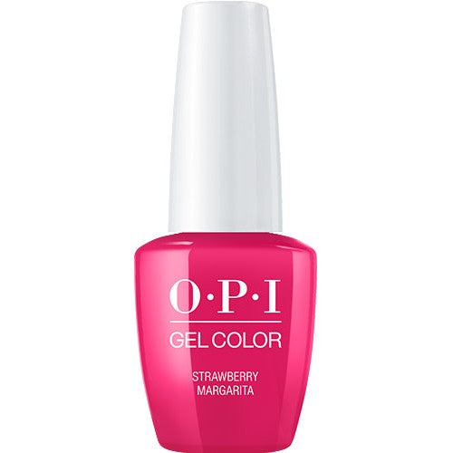 White Smoke OPI GelColor Strawberry Margarita 0.5oz