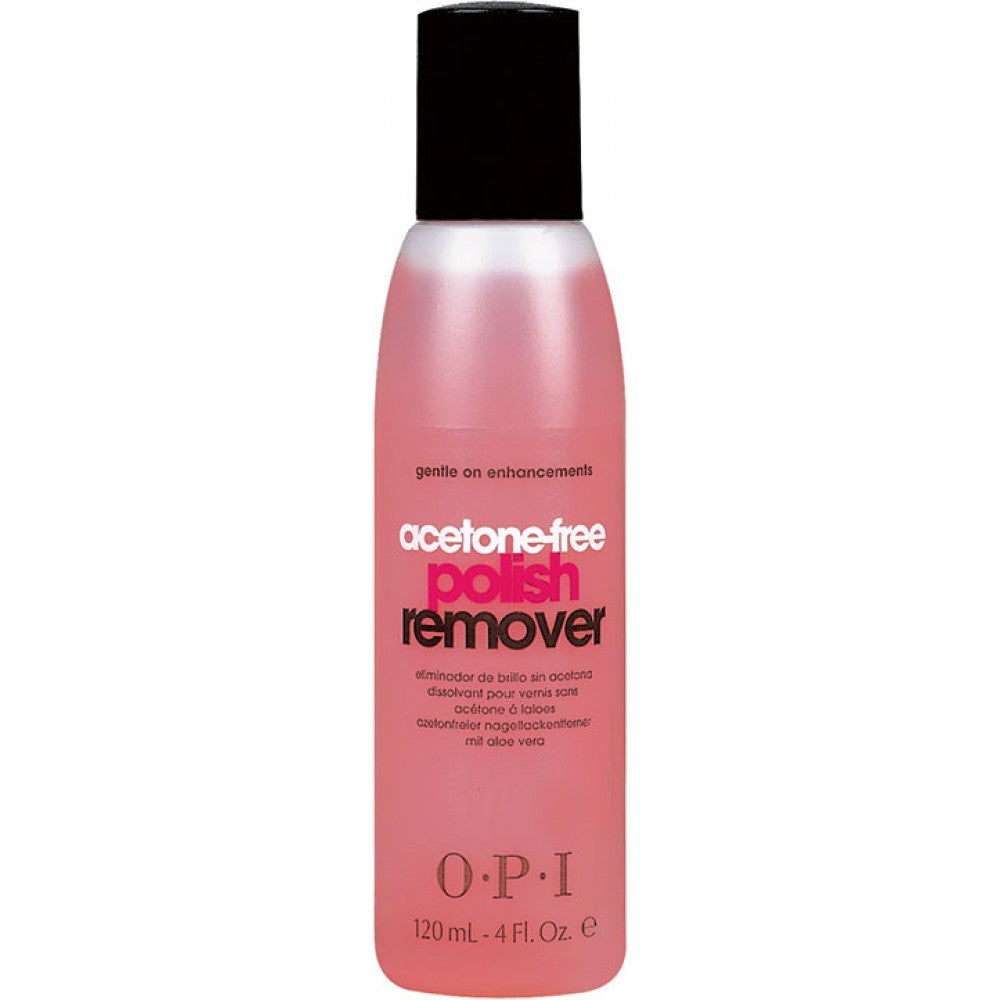 Black OPI Acetone-free Polish Remover
