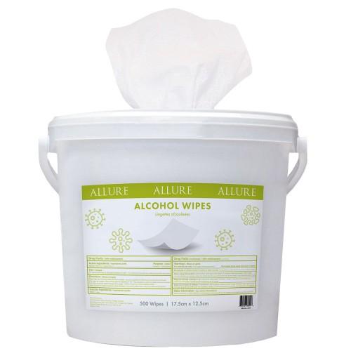 White Smoke Allure Alcohol Wipes 500pk