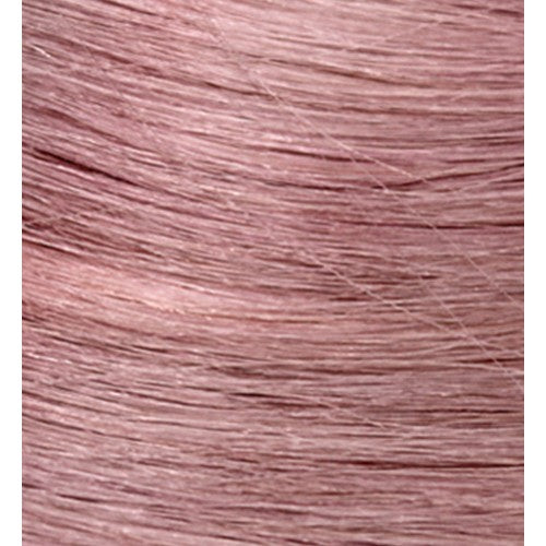 Rosy Brown Aqua Cylinder Hair Extensions Lilac 18"