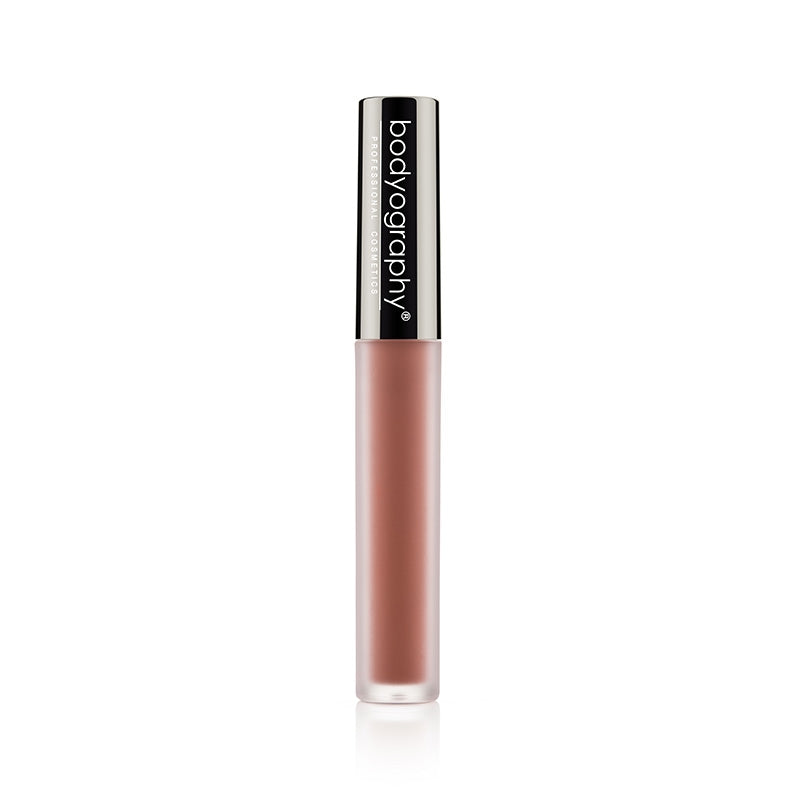 Sienna Bodyography Lip Lava Liquid Lipstick Naked Light Brown