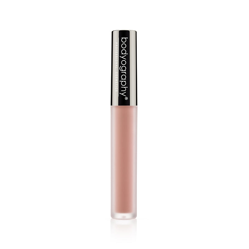Gray Bodyography Lip Lava Liquid Lipstick Stark Pale Pink Nude