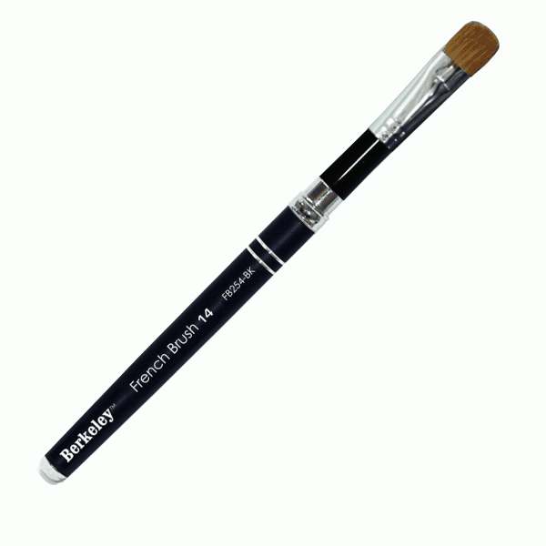 White Smoke Berkeley French Brush 14 - Black FB25414BK