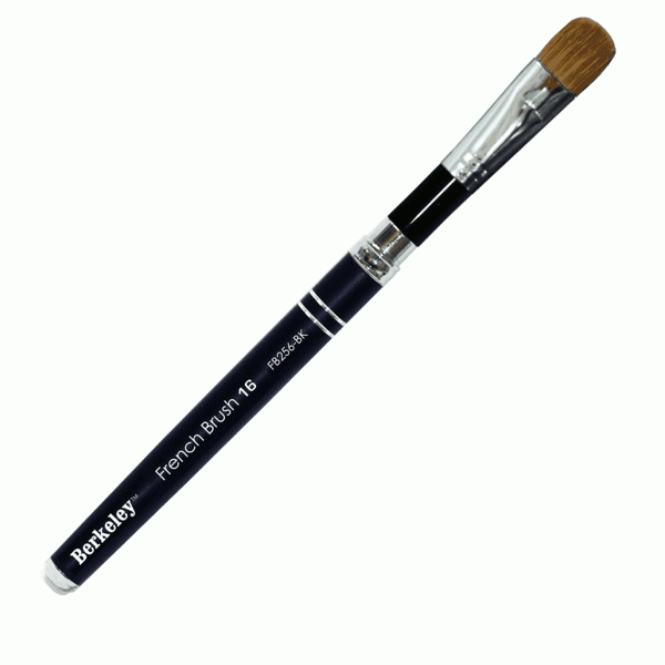 White Smoke Berkeley French Brush 16 - Black FB25416BK