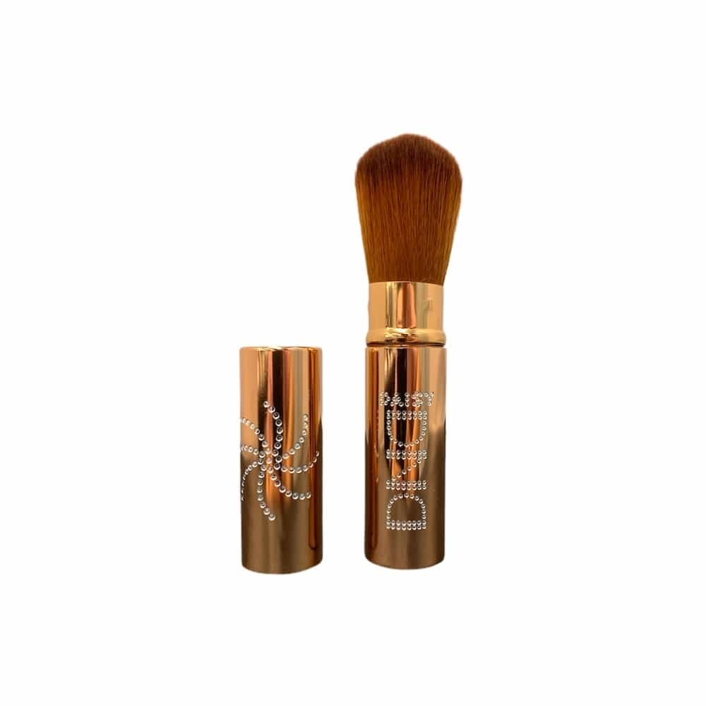 White Smoke DND Small Nail Dust Brush - Rose Gold