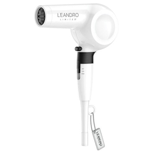 White Smoke Babyliss PRO Leandro Pistol-Grip Midi Hairdryer