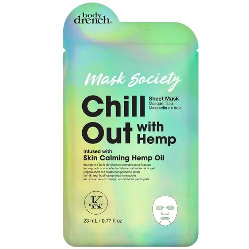 White Smoke Mask Society Chill Out With Hemp Sheet Mask