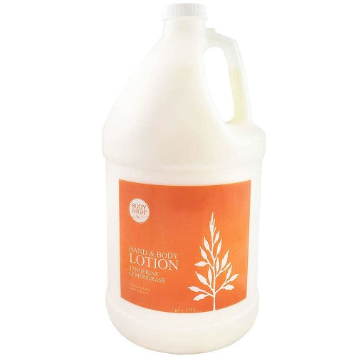 White Smoke Body Spa Tangerine Lemongrass Body Lotion Gallon