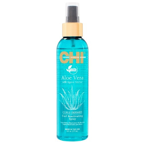 White Smoke CHI Aloe Vera Curls Defined Curl Reactivating Spray 6oz