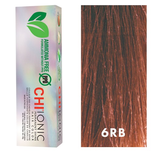 White Smoke CHI Ionic 6RB Light Red Brown 3oz