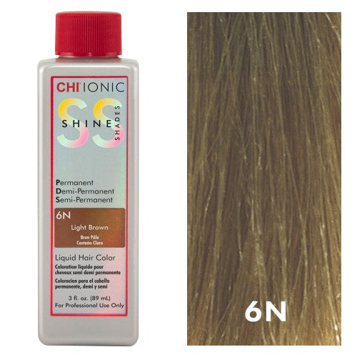 White Smoke CHI Shine Shades 6N Light Brown 3oz