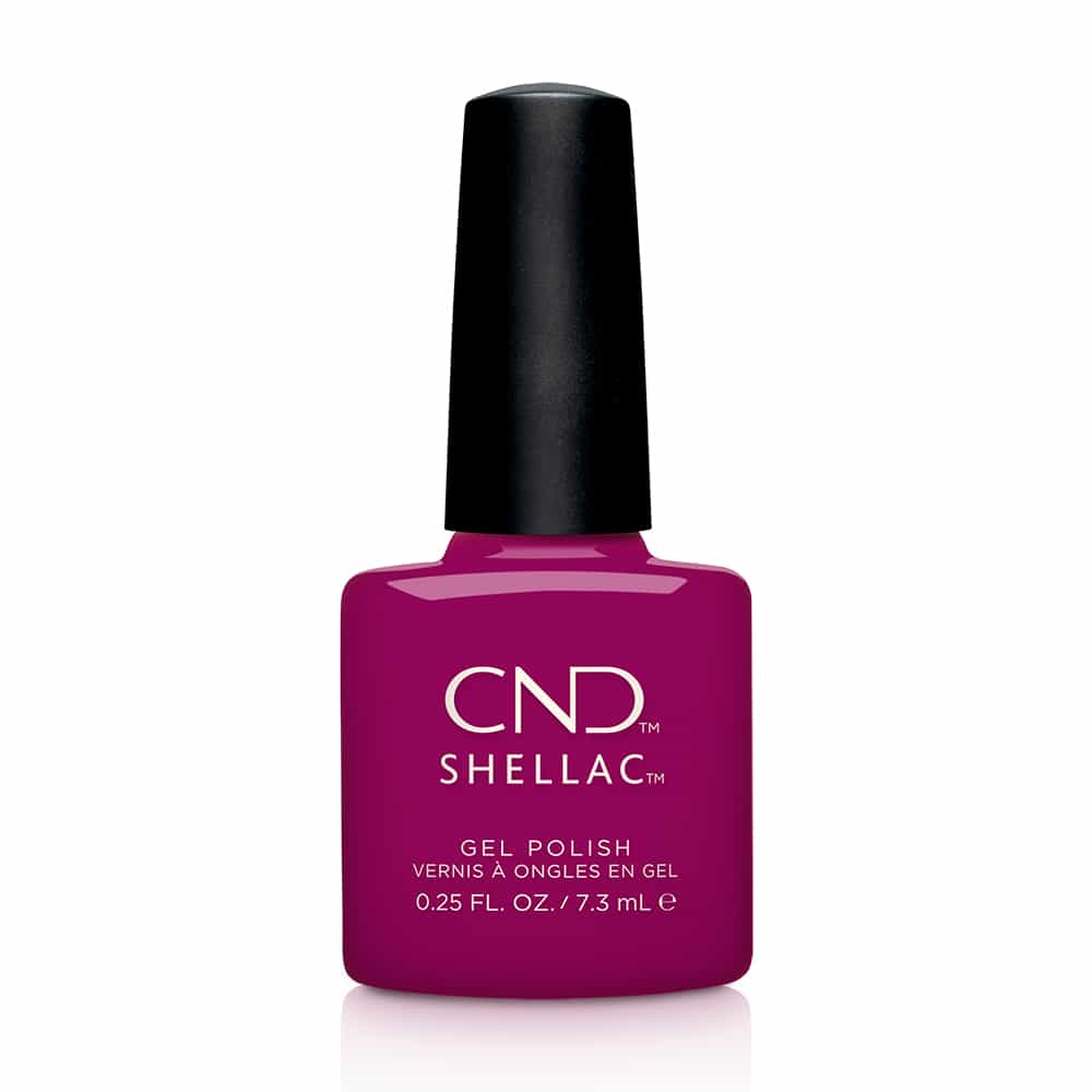 White Smoke CND Shellac Violet Rays 0.25 fl oz/7.3 ml - 00991