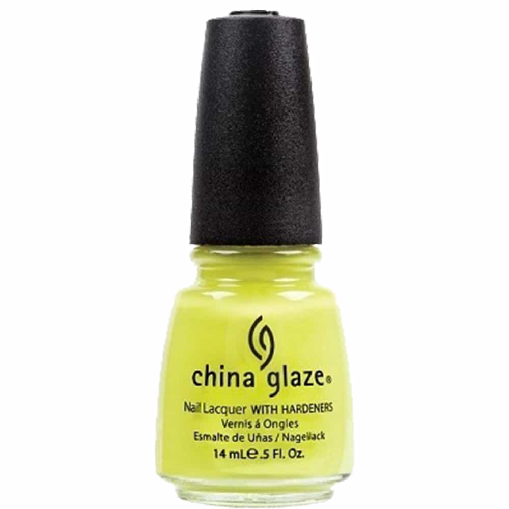 White Smoke China Glaze Electric Pineapple 0.5 oz.