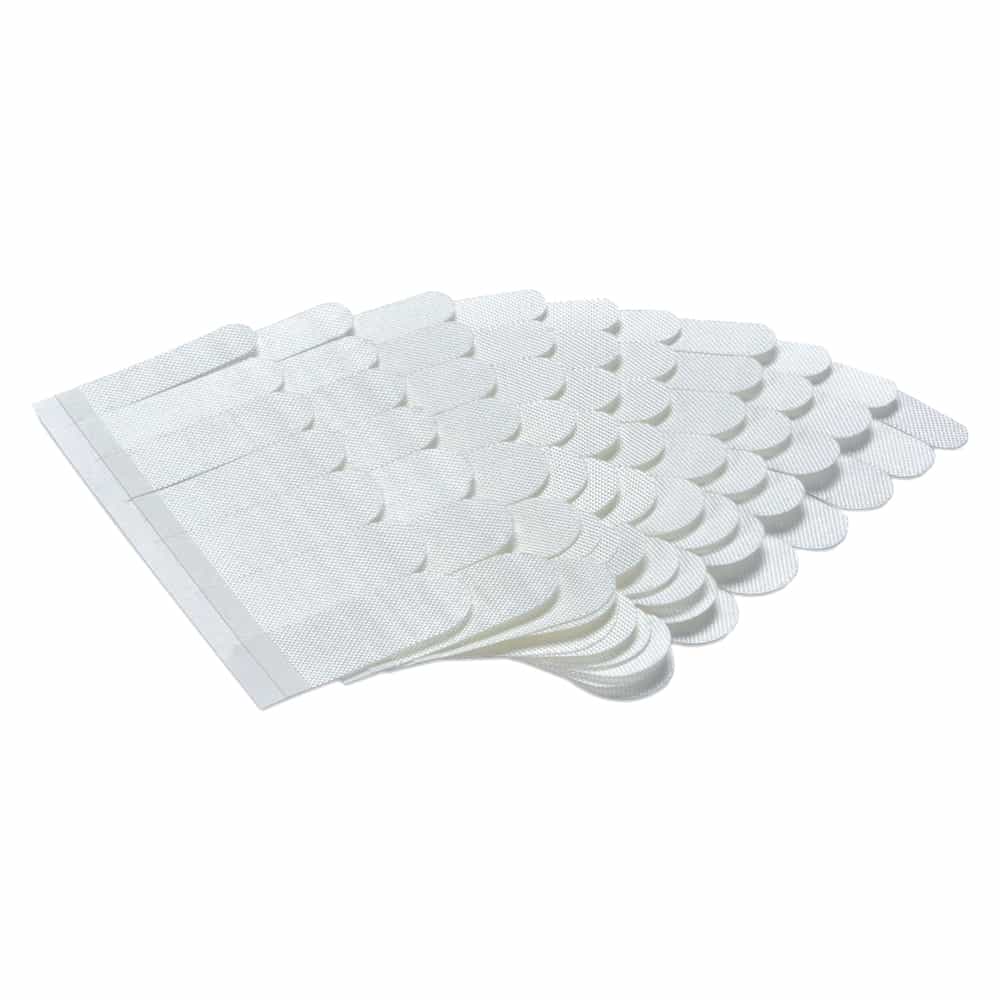 White Smoke Cuccio Silk Wrap 7 Fingers 10Pcs