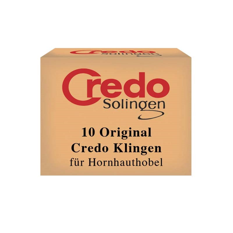 Tan Credo Callus Remover Blades 10/box