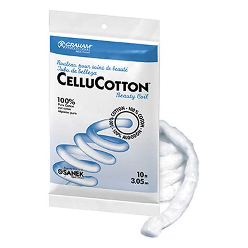 White Smoke Graham Beauty CelluCotton Coils Pure 10 ft/bag