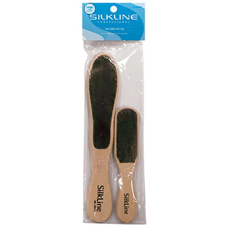 Black Silkline Foot File Duo
