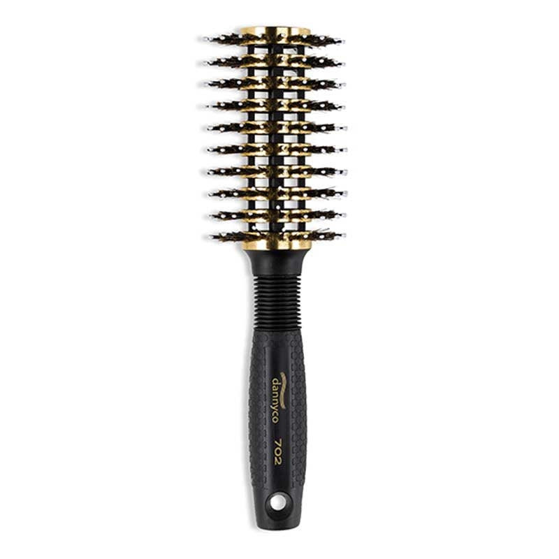 White Smoke Dannyco Porcupine Vented Circular Brush Large