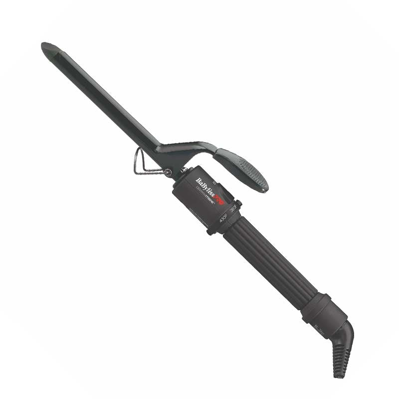 White Smoke BaBylissPRO Ceramic Spring Curling Iron 1/2in