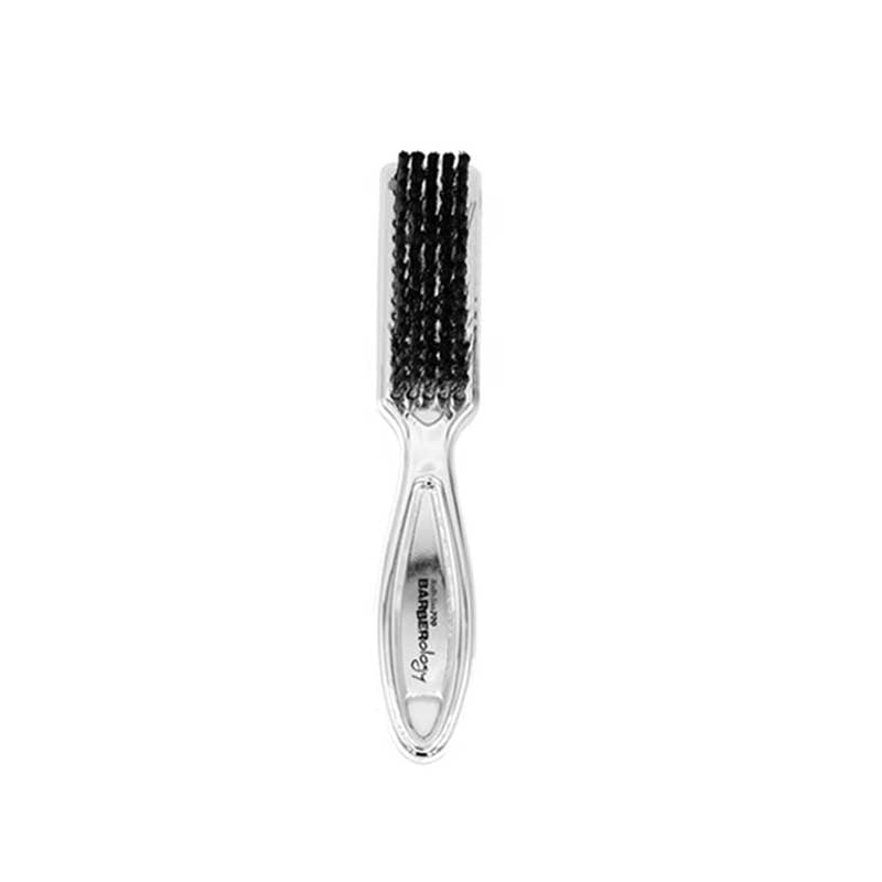 White Smoke BaBylissPRO Fade Brush Silver