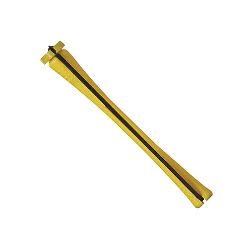 White Smoke BaBylissPRO Cold Wave Rods Long Yellow 12/bag