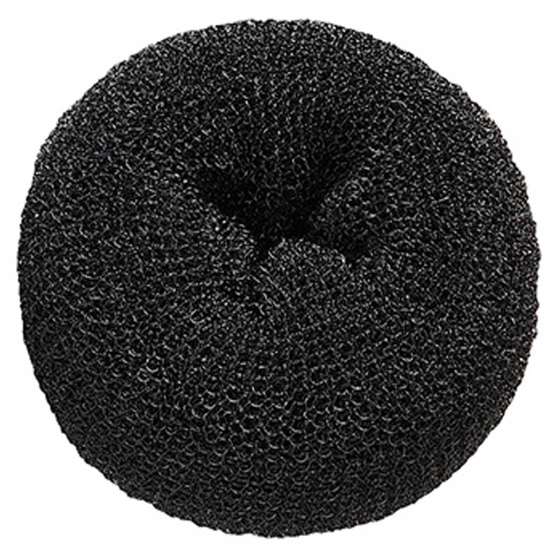 Dark Slate Gray BaBylissPRO Hair Donuts Black 3pk