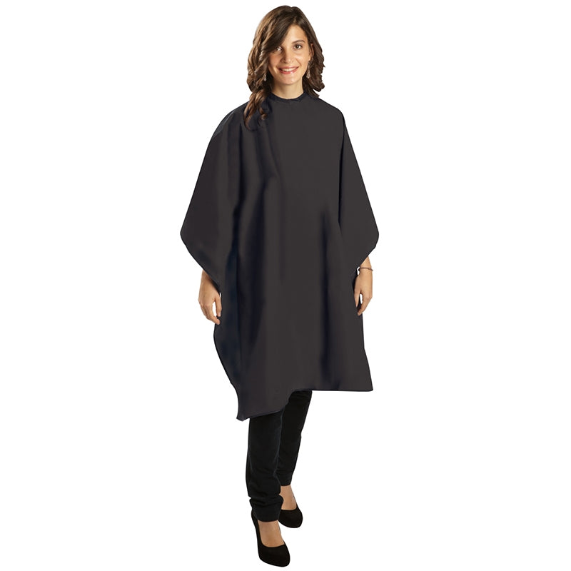 White Smoke BaBylissPRO Extra Large All Purpose Cape Black