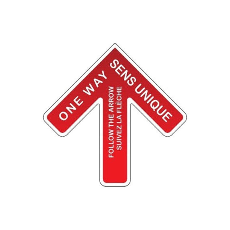White Smoke BaBylissPRO Floor Signage 1 Way