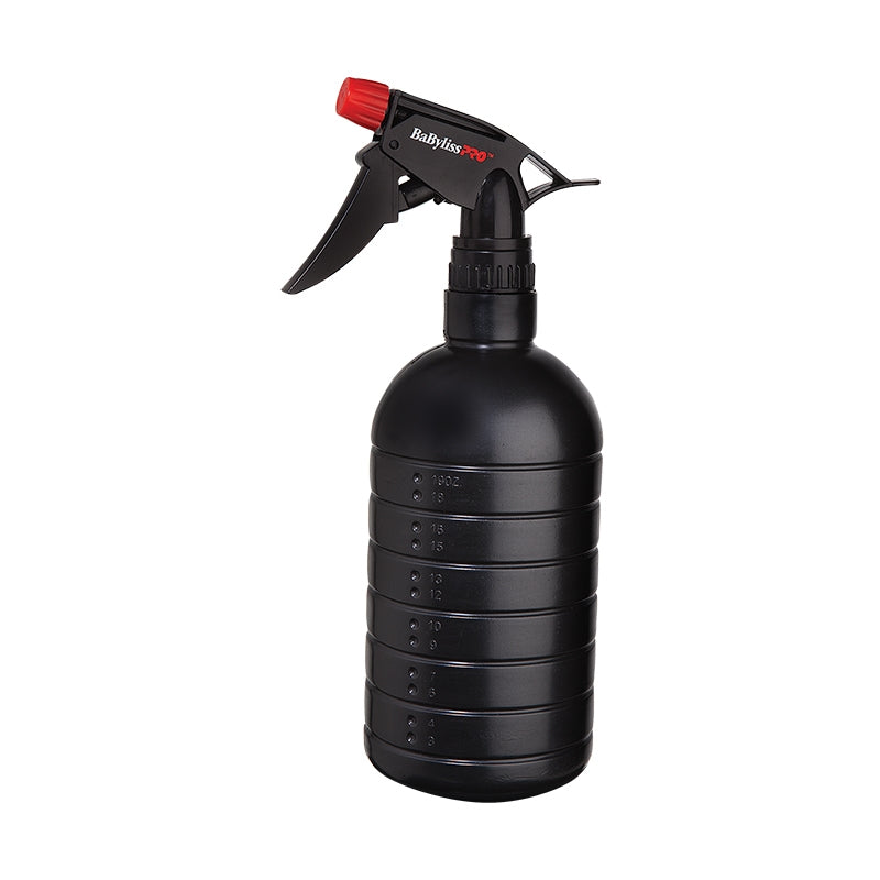 White Smoke BaBylissPRO Spray Bottle Black 550ml