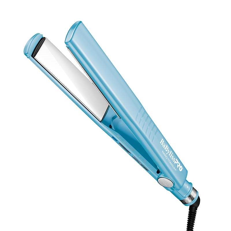 White Smoke BaBylissPRO Nano Titanium Dual Ionic Flat Iron 1.25in